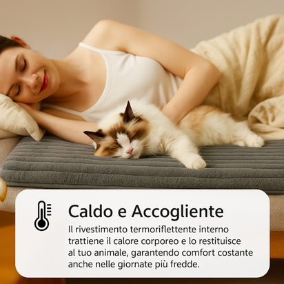 Cudly – Cuccia Autoriscaldante per Animali